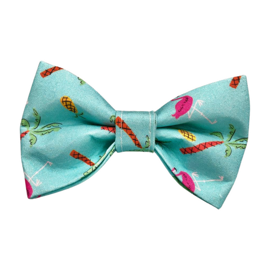 Palm Trees and Pineapples Bow Tie