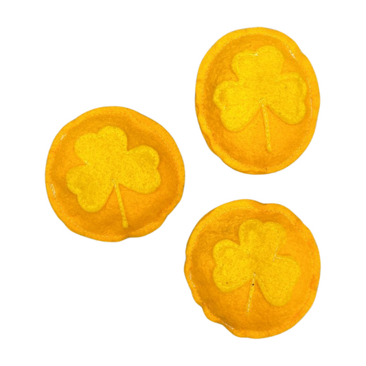 Gold Coin Cat Toys