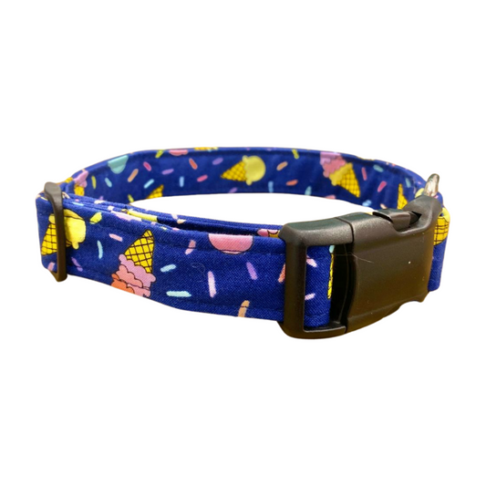 Ice Cream Sprinkles Dog Collar