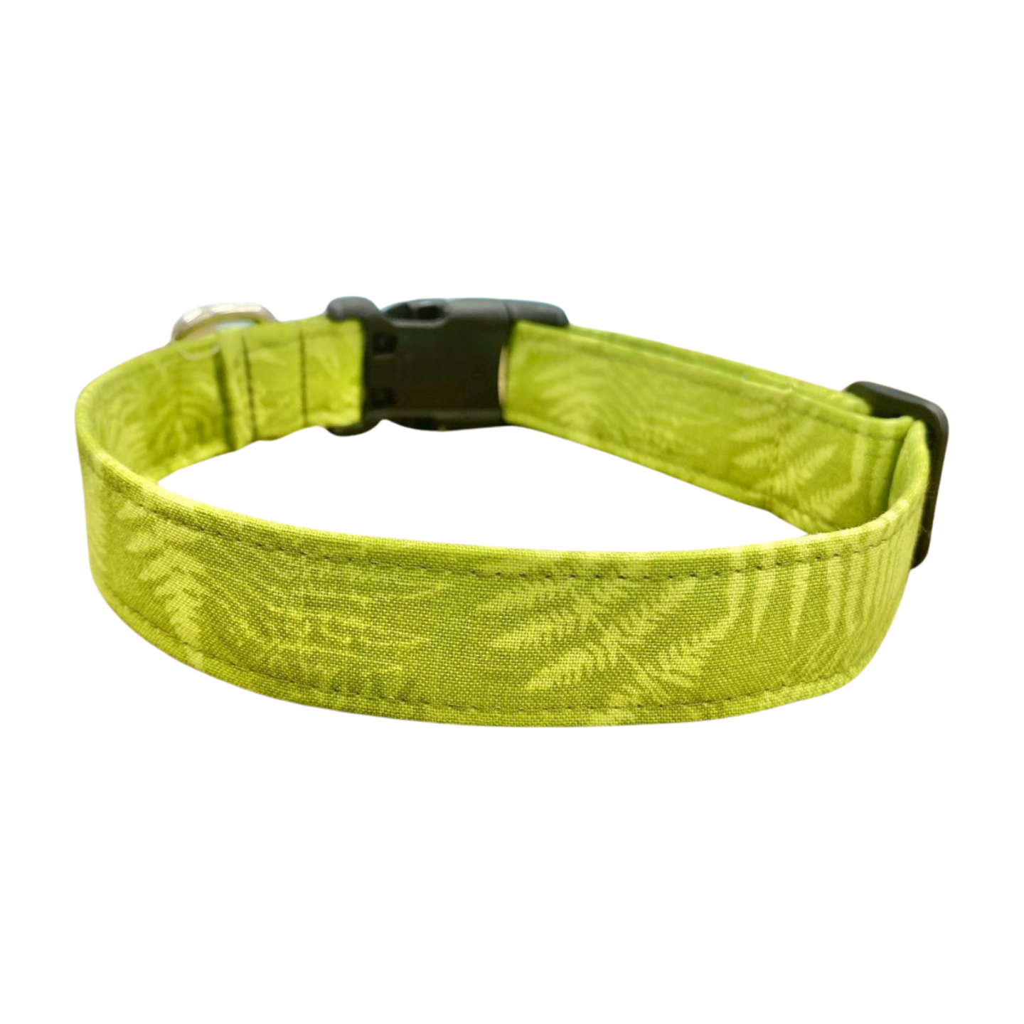 Green Palms Dog Collar