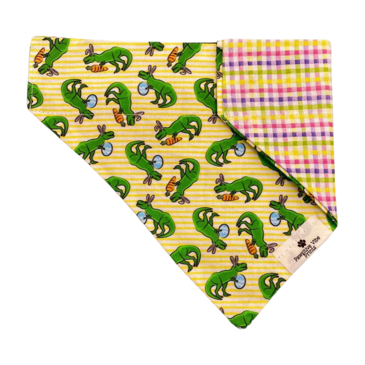 Dino Easter Bunny Dog Bandana