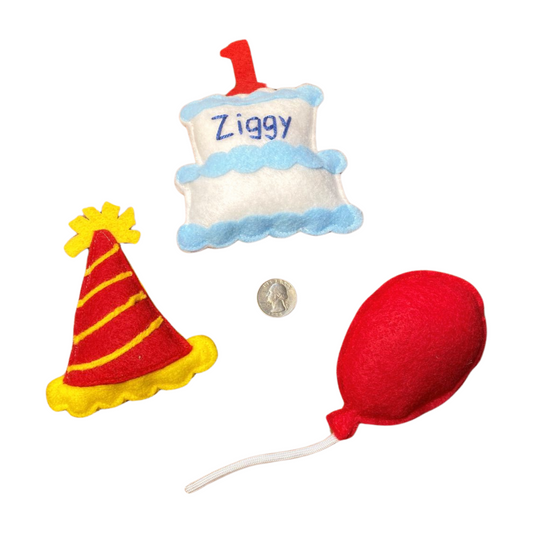 Birthday Party Cat Toy